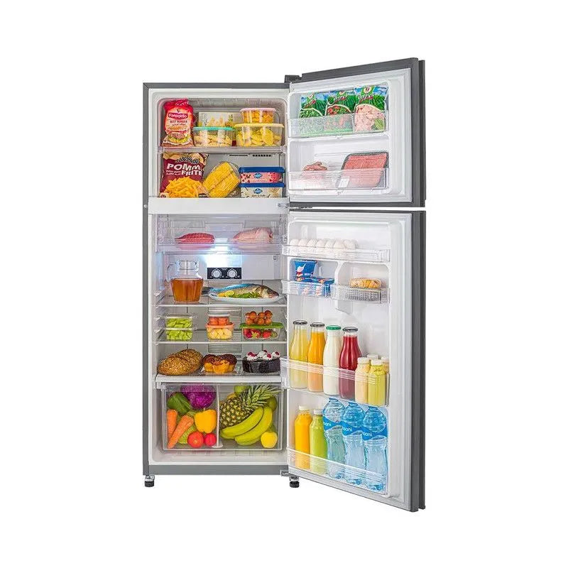 Tornado No Frost Refrigerator With Inverter Technology, 396 Liters, Dark Stainless - RF-480TV-DST Tornado No Frost Refrigerator With Inverter Technology, 396 Liters, Dark Stainless - RF-480TV-DST